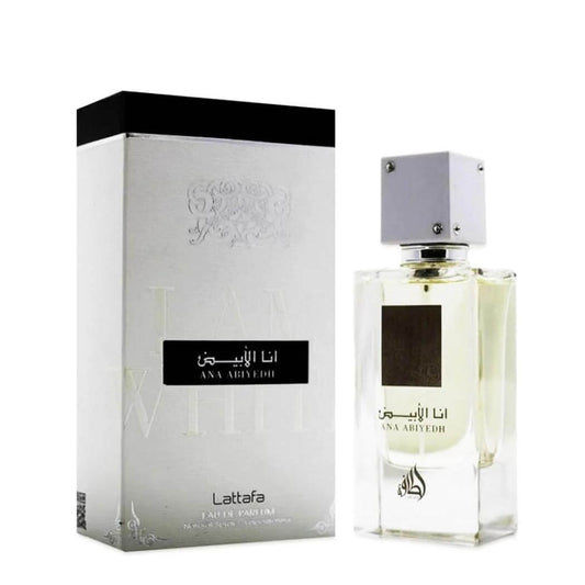 Ana Abiyedh (I am White) Perfume 60ml Eau De Parfum by Lattafa