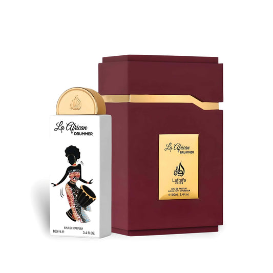 La African Drummer 100ml EDP by Lattafa Pride