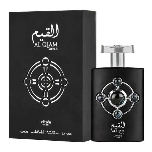 Al Qiam Silver Perfume 100ml Eau De Parfum by Lattafa Pride