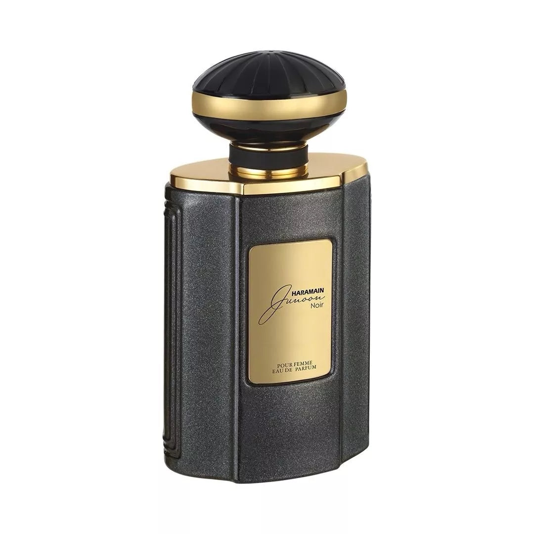 Al Haramain Junoon Noir Eau de Parfum Spray for Women 75ml Black